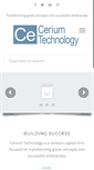 Mobile Screenshot of cerium-technology.com